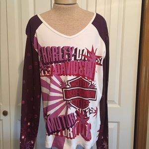 Authentic Harley Davidsons women’s top